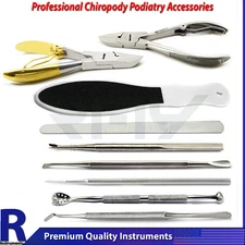 Manicure Pedicure Grooming Tools Kit Cuticle Pusher Remover Nail Spoon Gouge New