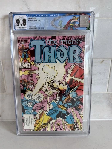 Thor # 339 1984 Marvel CGC 9.8 High Grade Beta Ray Bill Stormbreaker
