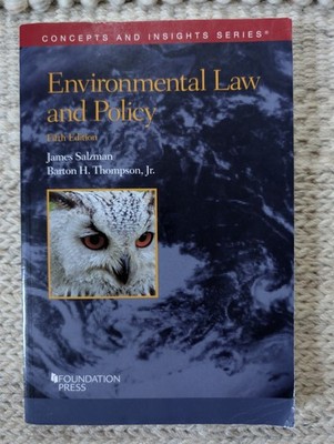 Environmental Law and Policy (Concepts and Insights) by Salzman, James