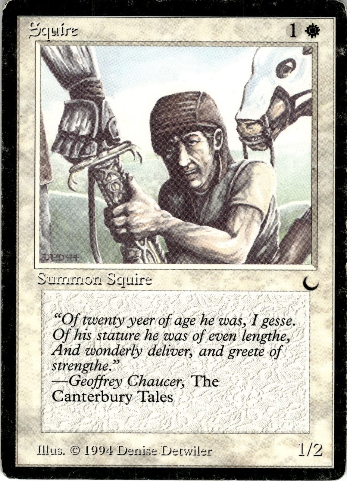 Magic Squire The Dark 17 Damaged