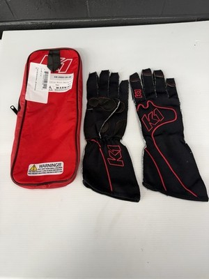K1 - RS-1 Karting Gloves - Reverse Stitched Lightweight Kart Racing Glove Medium