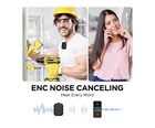INSMY Clip-On Microphone Black Waterproof Noise-Canceling Audio Mic — photo 3
