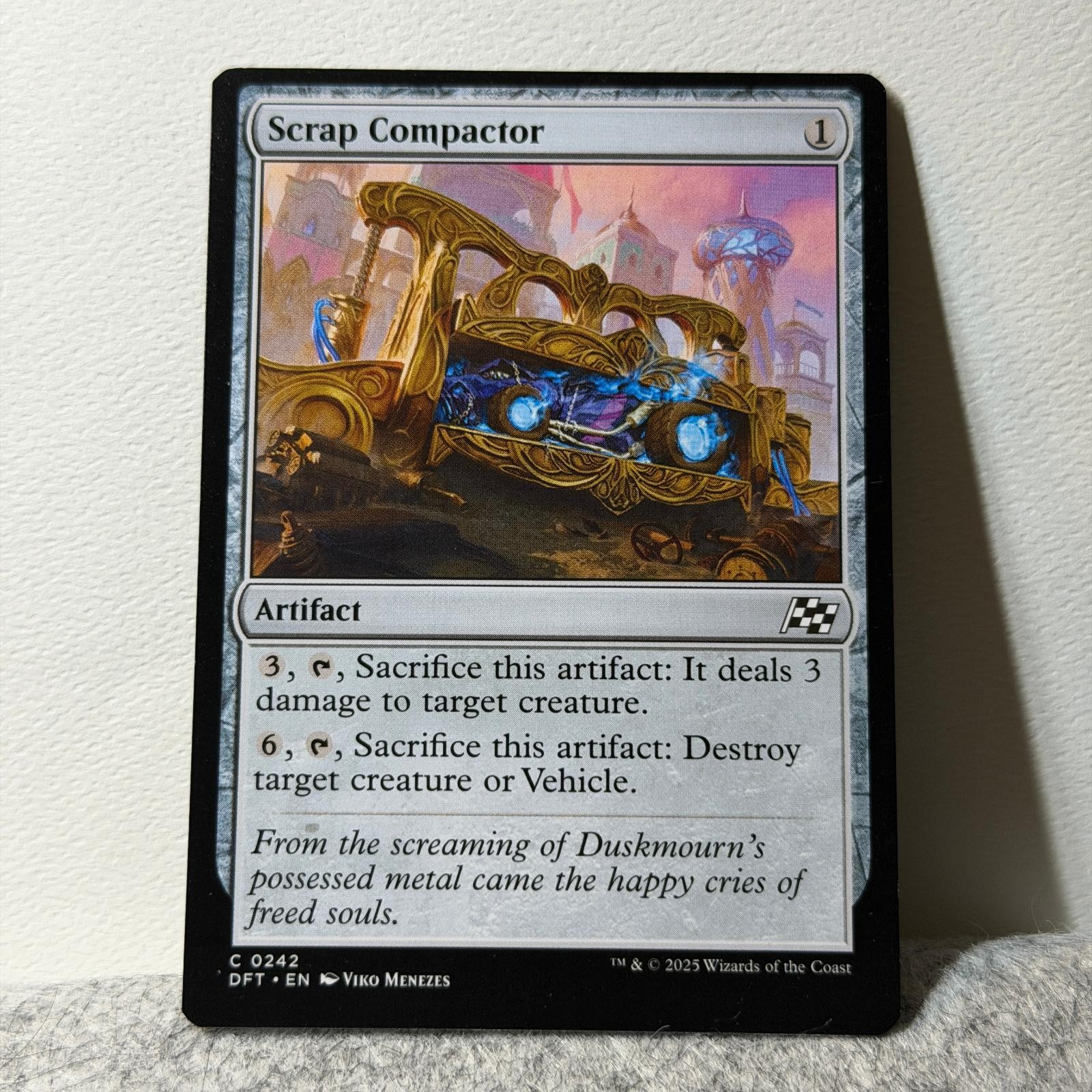 SCRAP COMPACTOR MTG AETHERDRIFT 242 COMMON LP