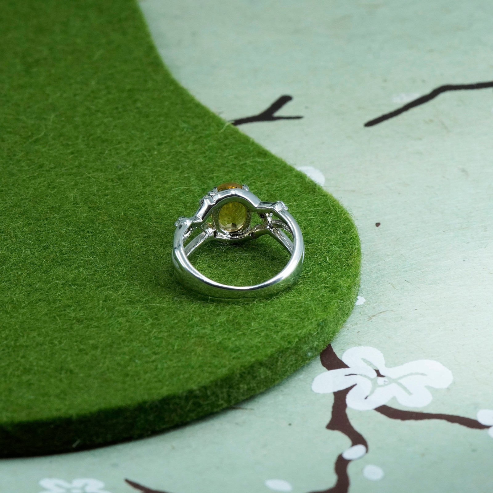 Size 5, Sterling silver ring, stackable 925 band … - image 5