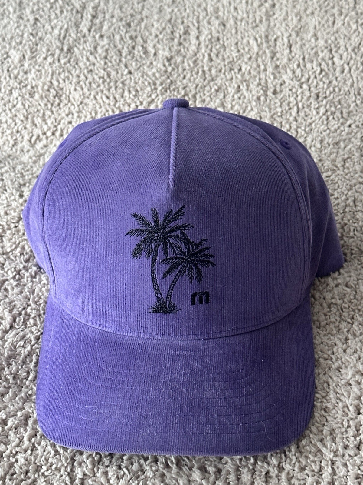 Travis Mathew Golf Hat Men's Cap Lime Ridge Corduroy Sold out! New! image 3