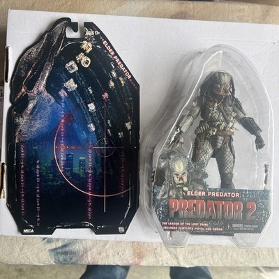 NECA Predator 2 Elder Predator V1 2011 Original 7 Inch Figure. plastic seperated