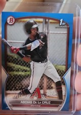 2023 Bowman - Prospects Abdias De La Cruz #BP-34 Blue /150 (RC)