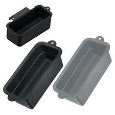 2-Pack Silicone Grease Cup Liner, Reusable Grease Catcher Liner Black, Gray