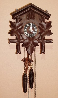 Vtg German Black Forest CUCKOO CLOCK w/ Regula 859 Movement WORKING GREAT!