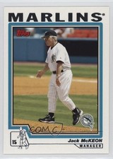 2004 Topps Jack McKeon #278 0b3