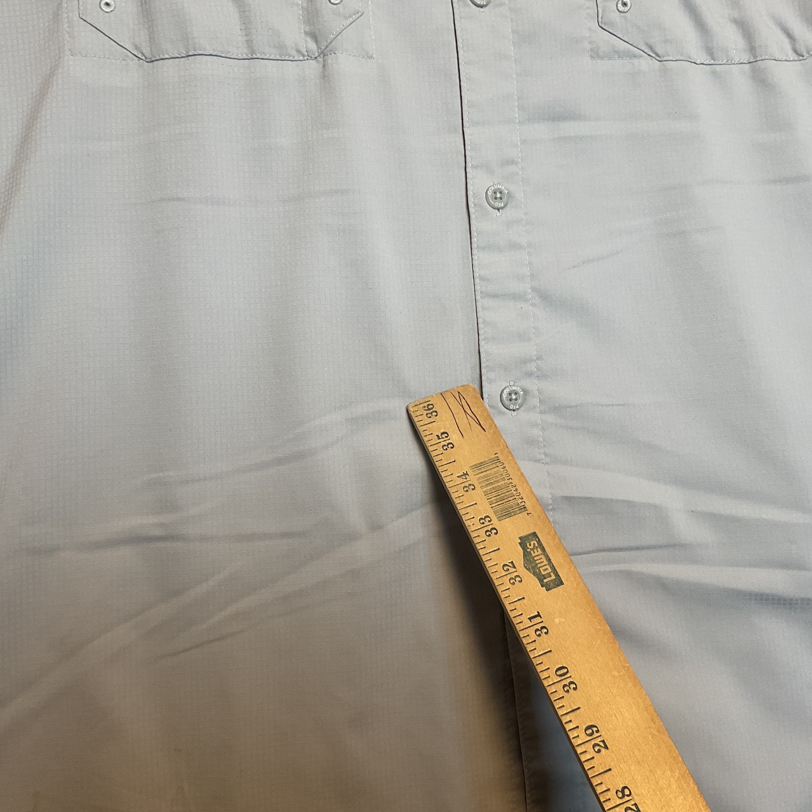 Columbia Sportswear PFG Tamiami II Shirt Mens 2XL Gray Logo Omni Shade Fishing thumbnail 9