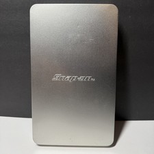 Snap-on Tools Silver Metal Steel Tin Case Only Storage Box