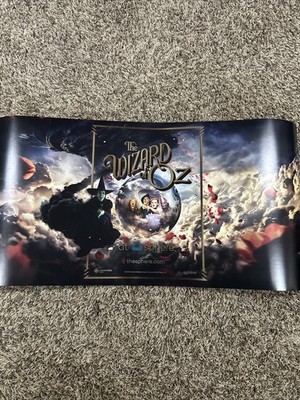 New Wizard Of Oz Sphere Limited Edition Large 19 x38  Poster TEAD DESCRIPTION