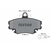 Textar 2146306 Bremsbelagsatz Scheibenbremse Vorderachse FüR Renault