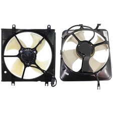 Radiator Cooling Fan W Ac Condenser Fan For 97-2001 Honda Cr-v Left Right Radiator Cooling Fan W Ac Condenser Fan For 97-2001 Honda Cr-v Left Right
