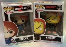 Chucky: Horror Movies Halloween & Child’s Play 2 - Vinyl Figures set of 2 - NEW￼