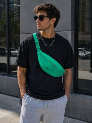 NEW Nike Heritage Waistpack Crossbody Belt Bag Fanny Pack Green