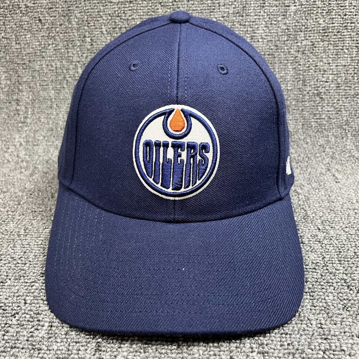 Edmonton Oilers '47 Brand MVP Hat Navy Blue Adjustable NHL Hockey Cap
