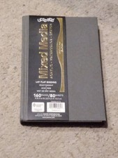 Ucreate Mixed Media Sketch Art Book Premium Paper Hardcover 80 Sheets 10.875x8.5