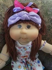 Cabbage Patch Kid Play Along  With Brown Eyes,  READ.