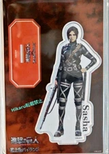 Attack On Titan Sasha Blouse Acrylic Stand Fujikyu Limited Highland Fuji-Q Highl