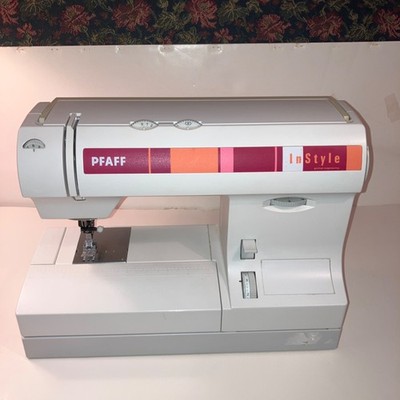 Pfaff Instyle Model 1524 Sewing Machine with Pedal - For Parts or Repair