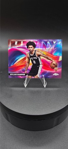 Dylan Harper #H-12 2025 Topps Chrome Helix card