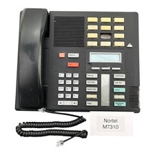 Nortel Norstar M7310 Black Corded Business Office Phone Speakerphone