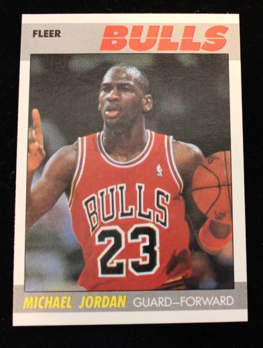 1987-88 Fleer Michael Jordan #59 Well Centered Excellent Corners Ungraded