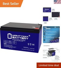 Mighty Max 12V 12AH GEL Lead Acid Battery - Rugged Maintenance-Free Power