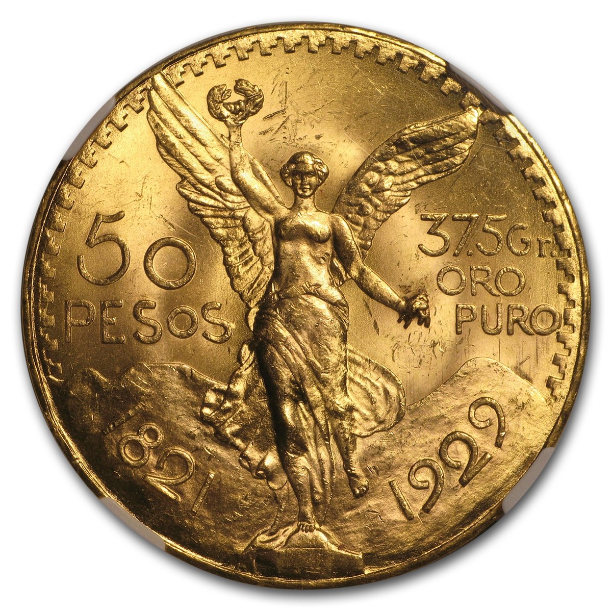 1929 Mexico Gold 50 Pesos MS-64 NGC | eBay