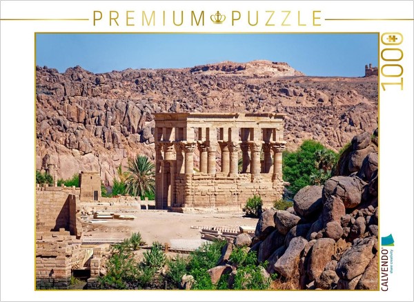 Calvendo Puzzle The Trajan Kiosk Of Augustus In The Temple Of Philae | 1000 Piec-image