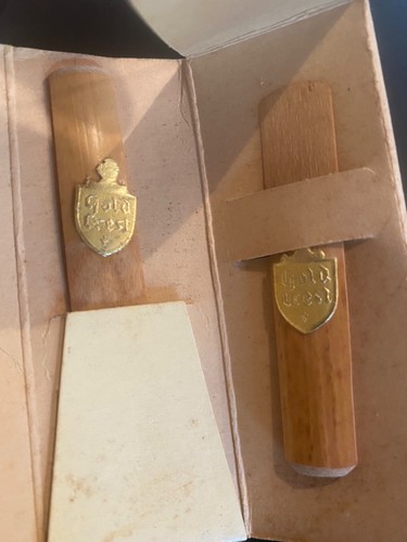 VTG 1930s Gold Crest Clarinet Reeds Choice Radio Music 2 Golden Verdennes Cane - Picture 14 of 15