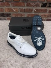 G/Fore G4 FORE Skull Gallivanter Golf Shoes Sneaker     US 9.5    White Debossed