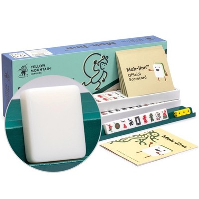 ''Mah-Jinn  Mahjong For Young Player/Beginner/Starter Tiles Racks Dice YM-MJ001-A