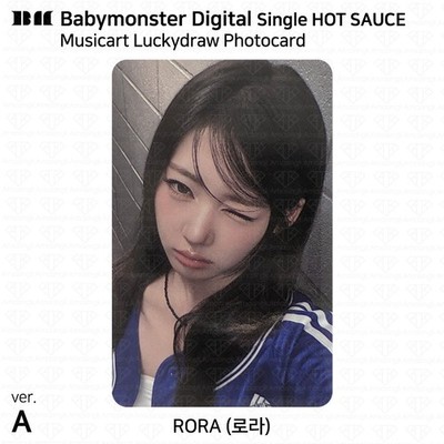 BabyMonster Digital Single Hot Sauce MusicArt LuckyDraw