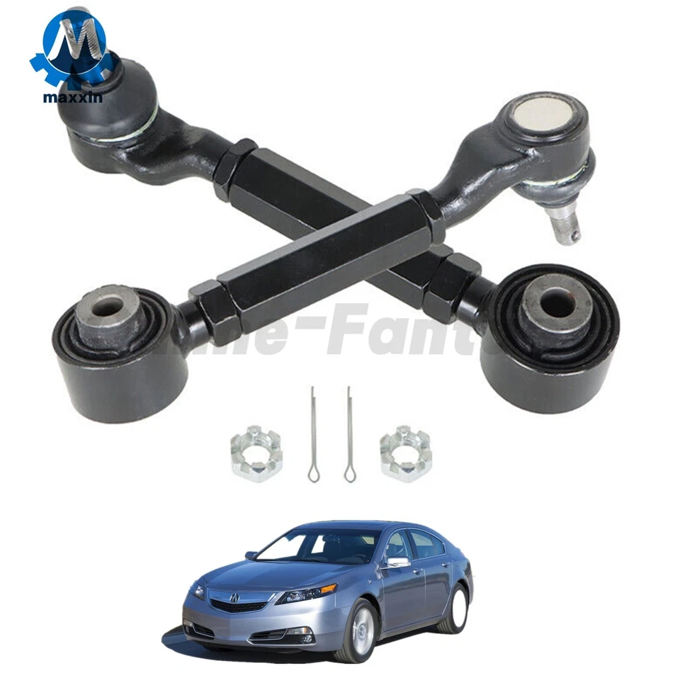 Adjustable Rear Upper Alignment Camber Control Arm Kits For Acura TL 2004-2008 Foto 2 de 4
