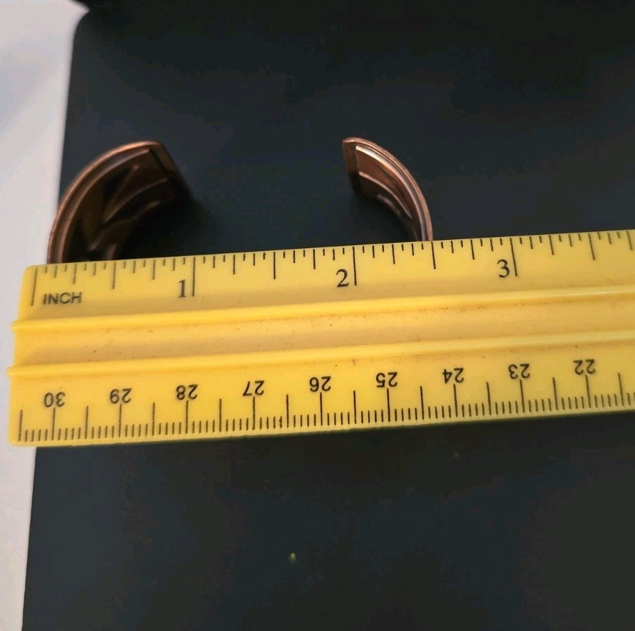 Bell Trading Post Solid Copper Cuff Bracelet Nati… - image 4