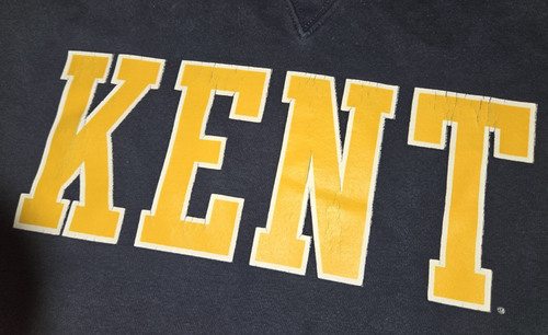 Y2K Kent State University Sweatshirt Crewneck Medium Classic Design 2000s - Picture 6 of 12