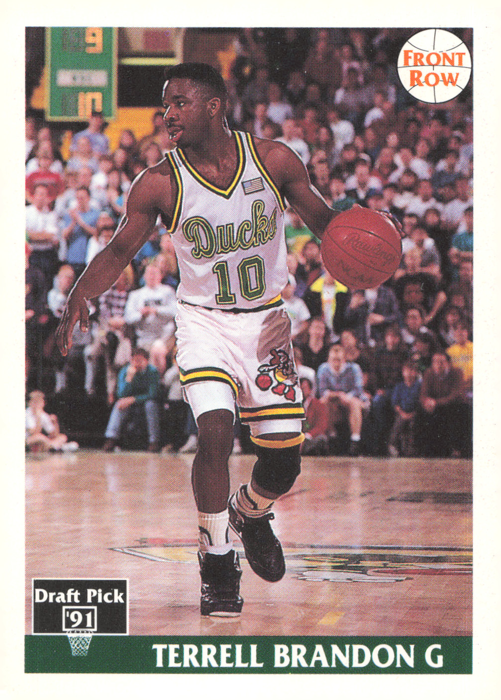 1991-92 Front Row - Terrell Brandon #41 (RC) Cavaliers Oregon Ducks