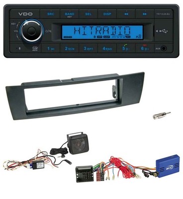 VDO Bluetooth CAN-Bus USB MP3 Autoradio für BMW 1er E87 2004-2013 BONG BOX schwa