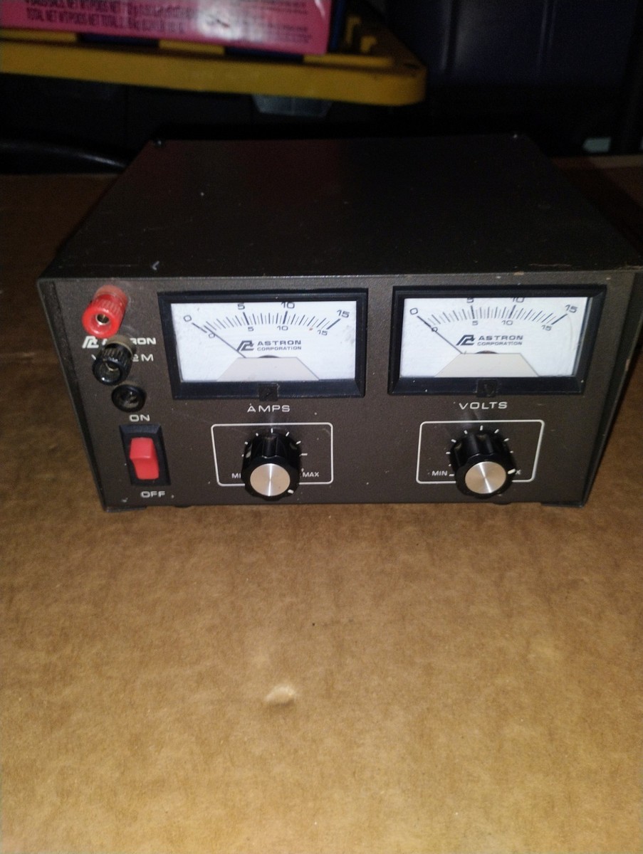 Astron Corporation RS-12 radios and ham radios Power