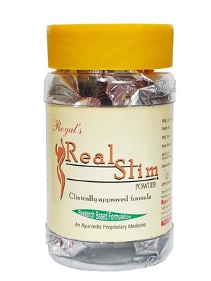 Real Slim Powder 200gm Herbal Weight Management Clinically Approved ( Pack 1 )