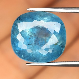 💎 Big! 14.21ct Cushion Natural Blue Aquamarine Unheated Africa Gemstone