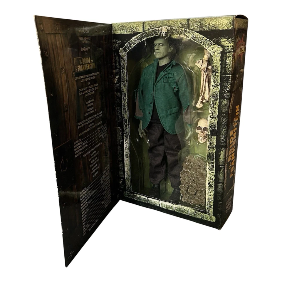 Figura Novia de Frankenstein Universal Studios Monstruos 12" Sideshow 2002 De Colección Foto 2 de 4