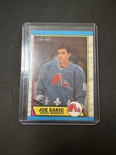 Joe Sakic 1989-90 O-Pee-Chee #113 ROOKIE Trading Card NHL Hockey Nordiques