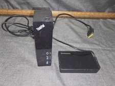 Lenovo ThinkPad with AC Adaptor Model No. DU9033S1 Docking Station