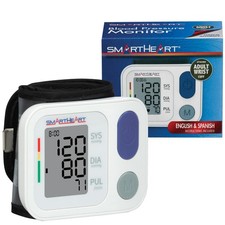 Blood Pressure Monitor Adult Wrist Cuff 5.3"-7.6" Size - 398 Reading Memory