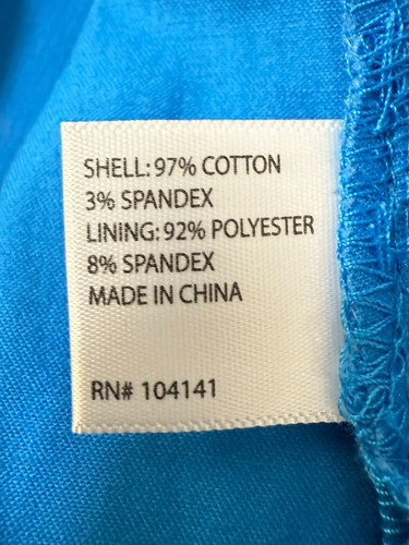 Lady Hagen Women’s Golf Skort Size 4 Blue Hagen Fit Stretch 16” Length NWT - Afbeelding 8 van 12