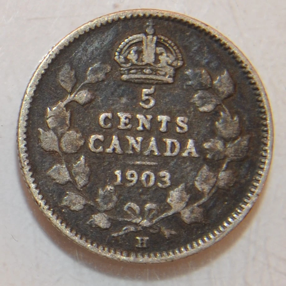 1903 Year Canadian Five Cents 1858-1921 for sale | eBay